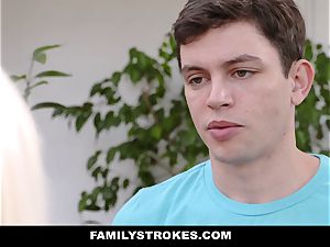 FamilyStrokes - hot Step-Mom humped After workout