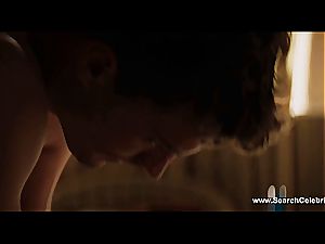 brown-haired Dakota Johnson spanked and licked out